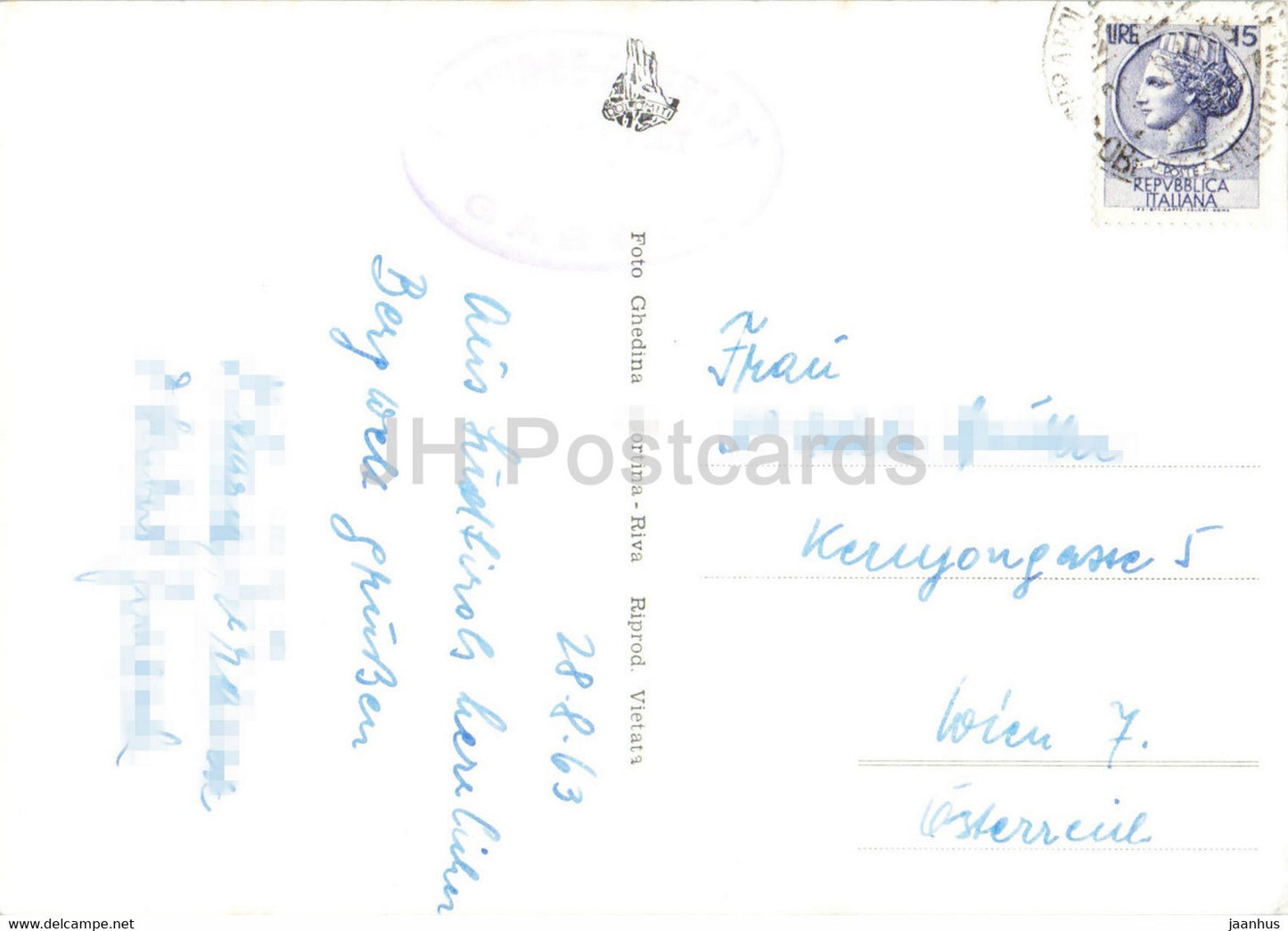 Gruppo del Catinaccio - Torre di Vajolet - Rosengartengruppe - 1963 - Italy - used