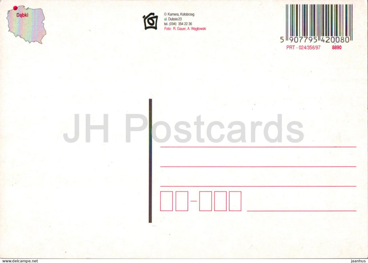 Dabki i okolice - Darlowo - Darlowko - Mielno - Jaroslawiec - multiview - Poland - unused