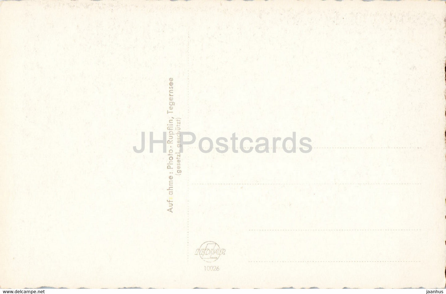 Tegernsee - 10026 - alte Postkarte - Deutschland - unbenutzt