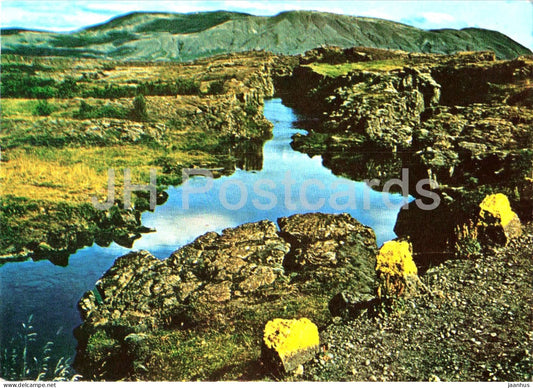 Flosagja at Thingvellir - Iceland - unused - JH Postcards