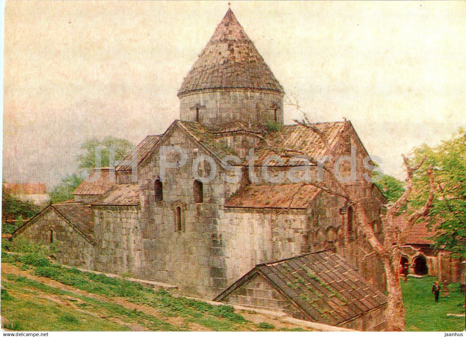 Sanahin Monastery - Historical Monuments of Armenia - 1984 - Armenia USSR - unused - JH Postcards