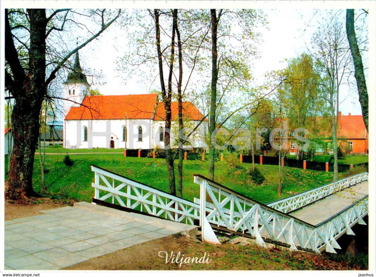Viljandi - St Johns Church - 2000s - Estonia - unused - JH Postcards