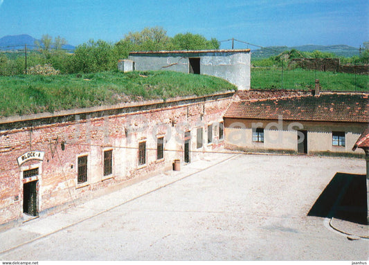Terezin Memorial - Pamatnik Terezin - dvur Male pevnosti - 1st courtyard of Small Fortress - Czech Republic - unused - JH Postcards