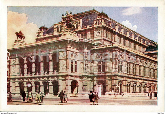 Wien - Vienna - Staatsoper - State Opera Theatre - 2752 - old postcard - Austria - unused - JH Postcards