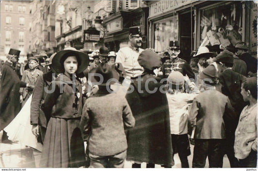 Innsbruck - Erzherzog Eugen and captain Szmercsanyi Johann Gross photo 2  duke - old postcard - 1910s - Austria - unused - JH Postcards