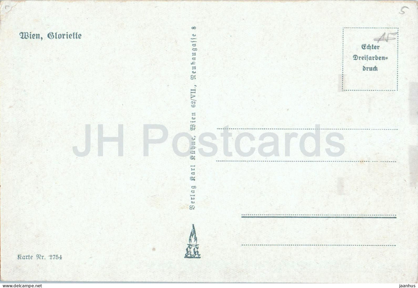 Wien - Vienne - Gloriette - 2754 - carte postale ancienne - Autriche - inutilisée 