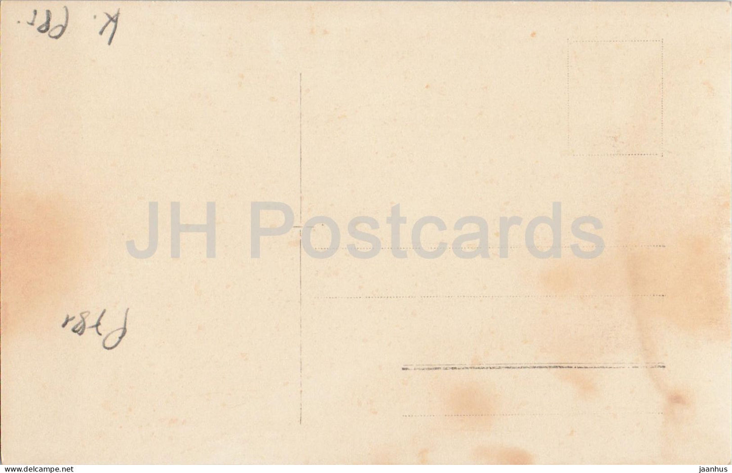 Wooden tower - old postcard - Austria - used