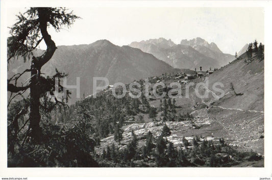 Unholdenalm mit Hochstadelhaus bei Oberdrauburg im Karntner Oberland - 150c - old postcard - 1939 - Austria - used - JH Postcards