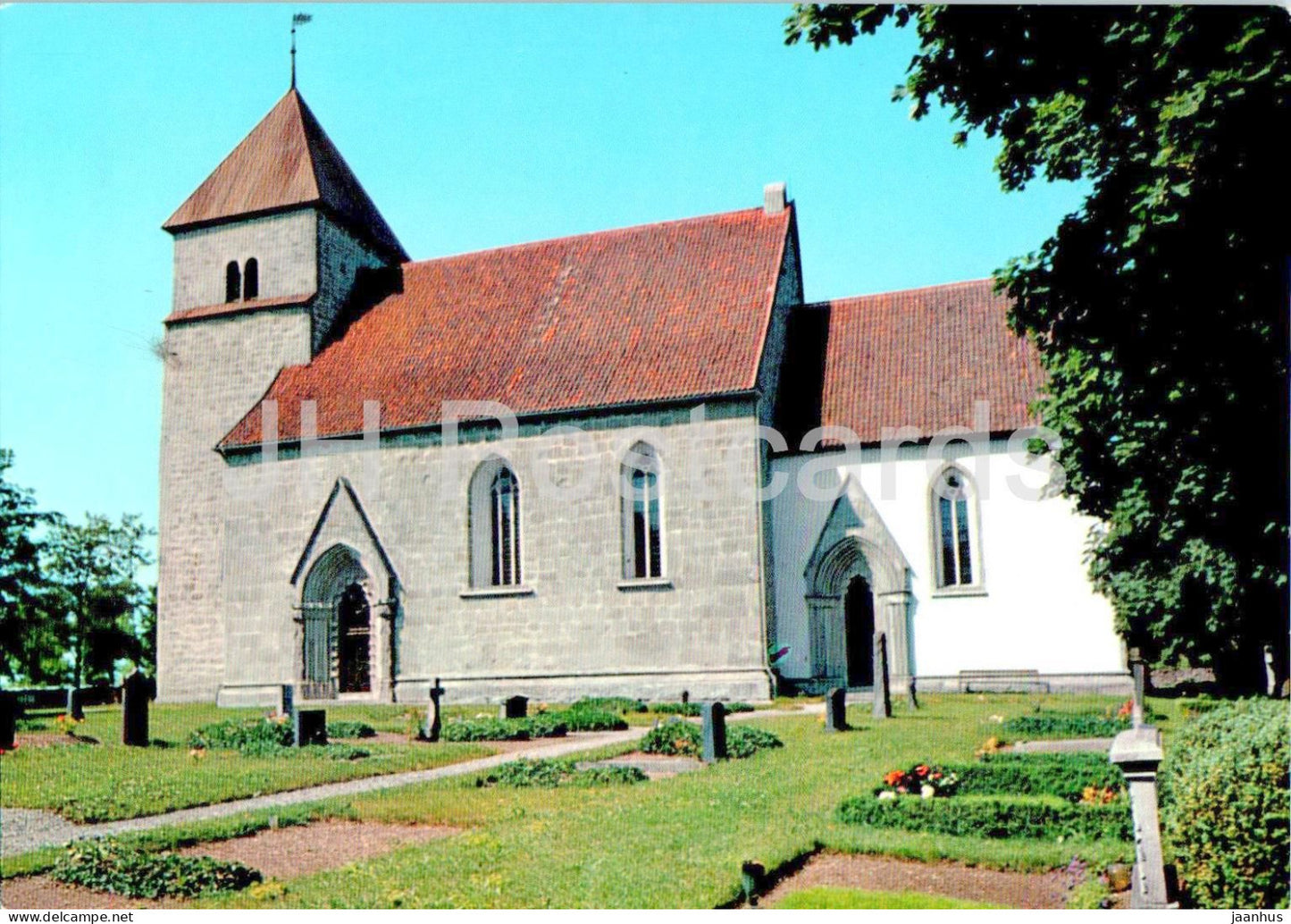 Hablingbo Kyrka - church - Gotland - 24265 - Sweden - unused - JH Postcards