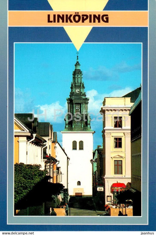 Linkoping - St Larskyrkan - church - Sweden - unused - JH Postcards