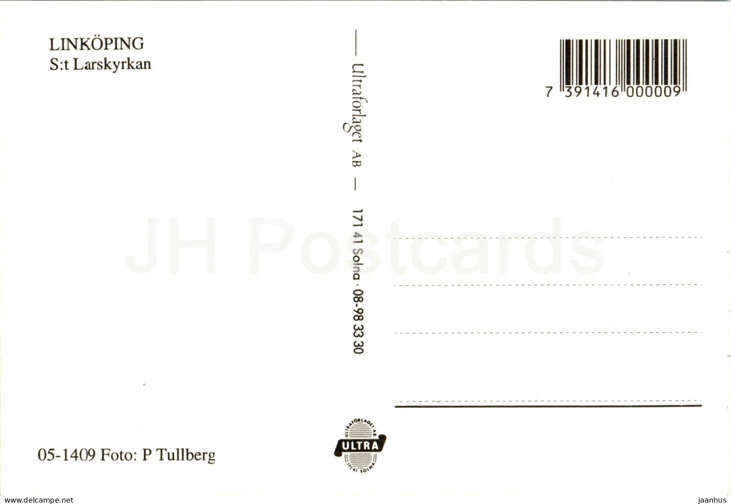 Linkoping - St Larskyrkan - église - Suède - inutilisée 