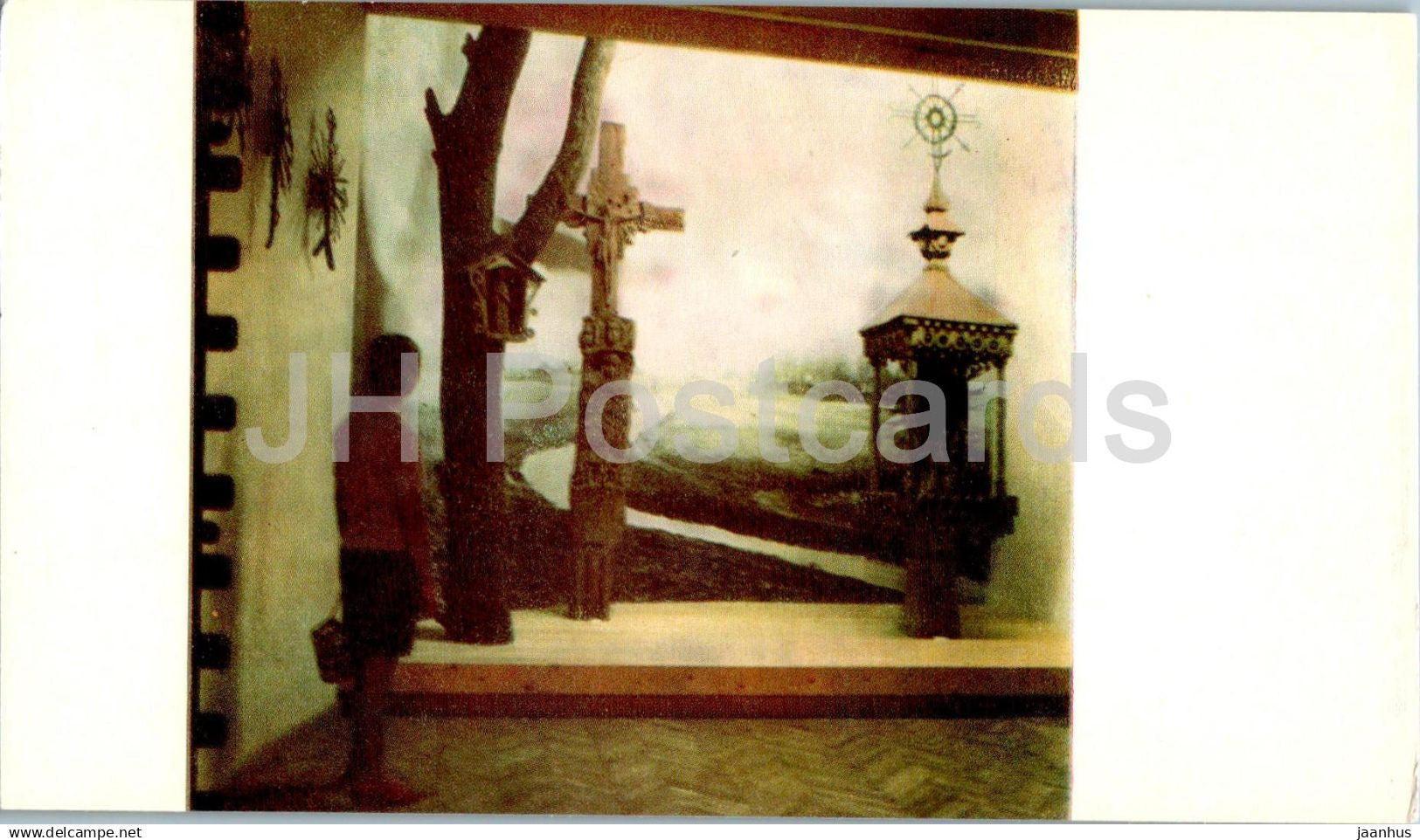 Palanga - Amber museum - folk art objects - 1969 - Lithuania USSR - unused - JH Postcards
