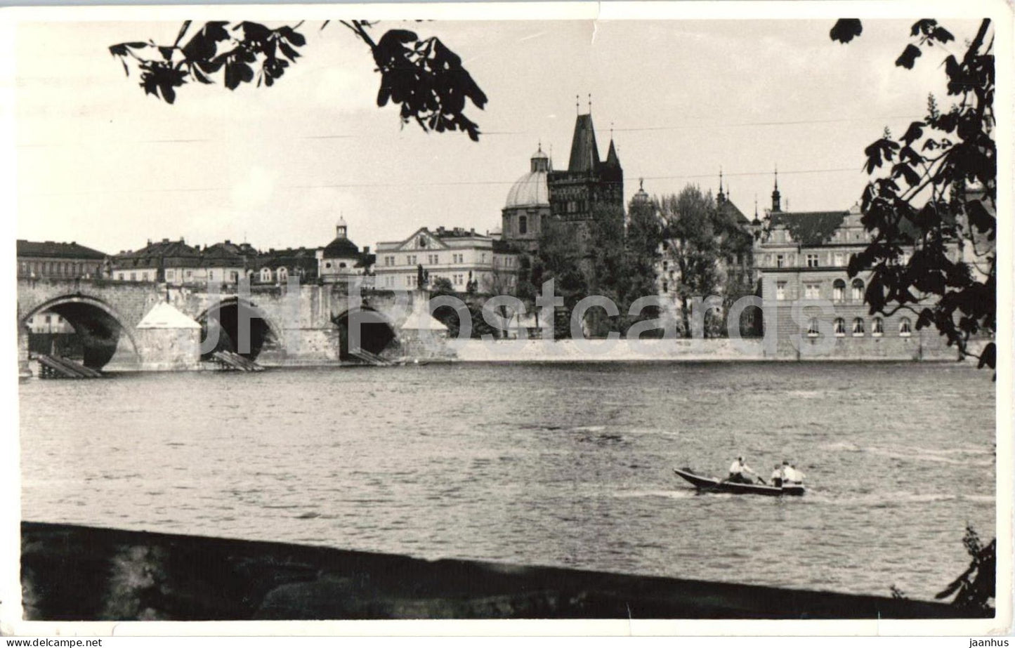 Praha - Prague - Malostranske namesti s - old postcard - photo - 1959 - Czech Republic - Czechoslovakia - used - JH Postcards