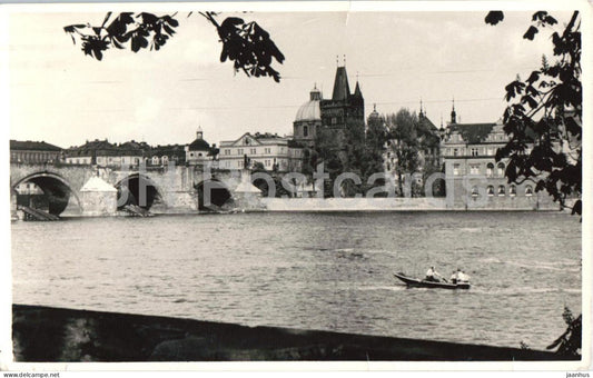 Praha - Prague - Malostranske namesti s - old postcard - photo - 1959 - Czech Republic - Czechoslovakia - used - JH Postcards