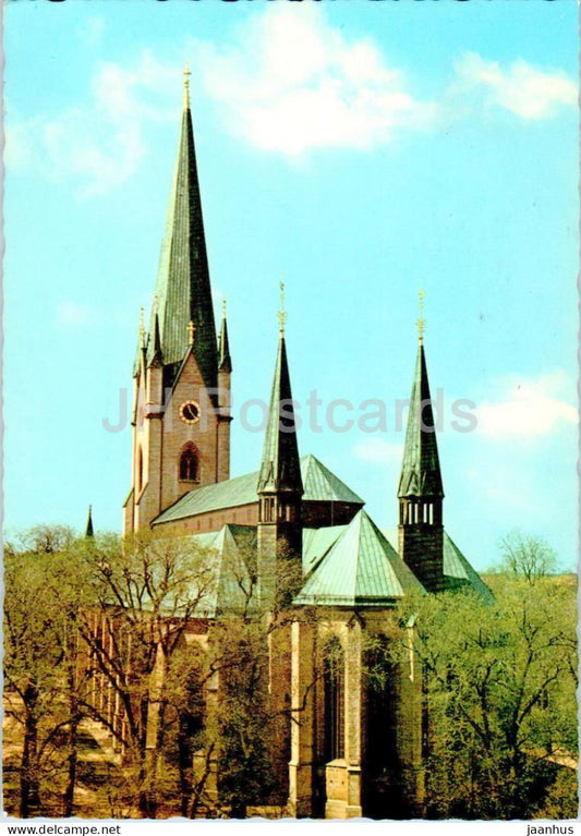 Linkoping - Domkyrkan - cathedral - Sweden - used - JH Postcards
