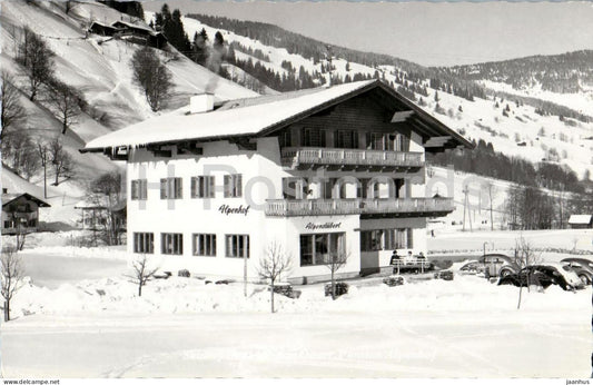 Saalbach - Pension Alpenhof - Alpensuberl - mountains - Alps - Austria - used - JH Postcards