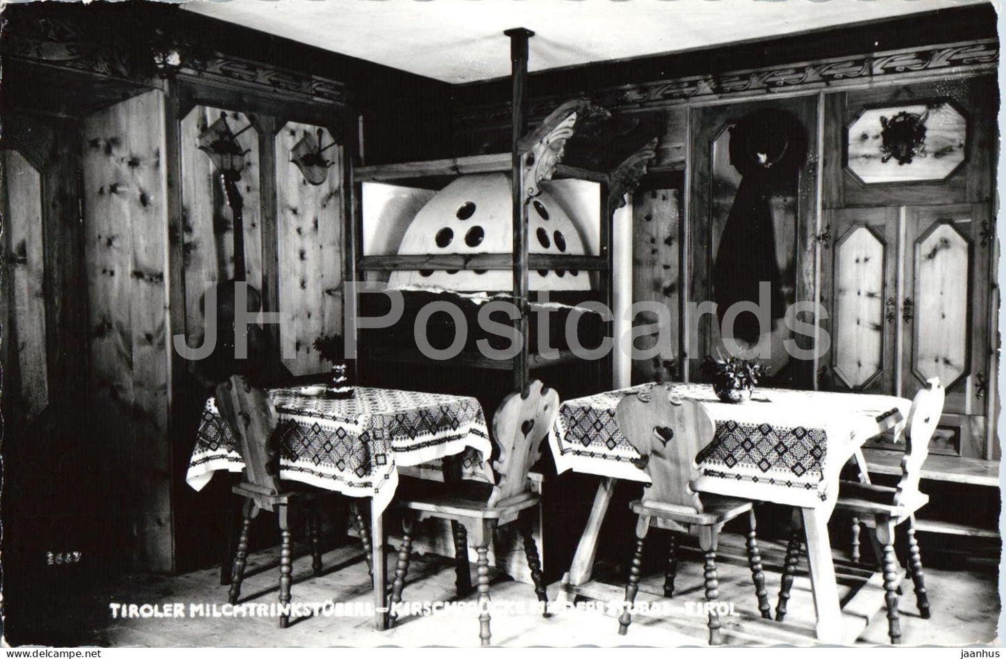 Tiroler Milchtrinkstuberl - 77123 - old postcard - 1956 - Austria - used - JH Postcards