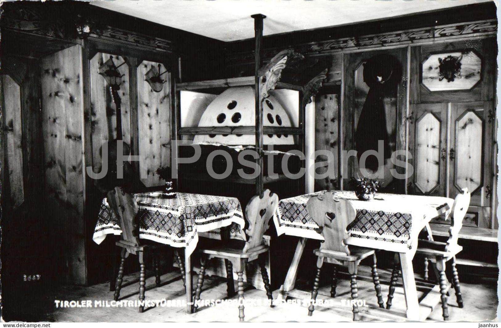 Tiroler Milchtrinkstuberl - 77123 - old postcard - 1956 - Austria - used - JH Postcards