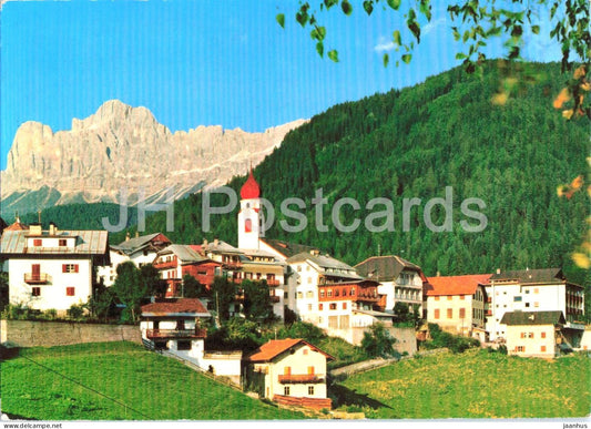 Welschnofen - Nova Levante gegen Rosengarten - Dolomites - Alps - 39056 - Italy - used - JH Postcards