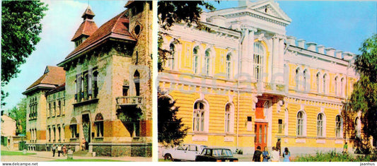Poltava - museum of Local Lore - school for training managerial personal in agriculture - 1981 - Ukraine USSR - unused - JH Postcards
