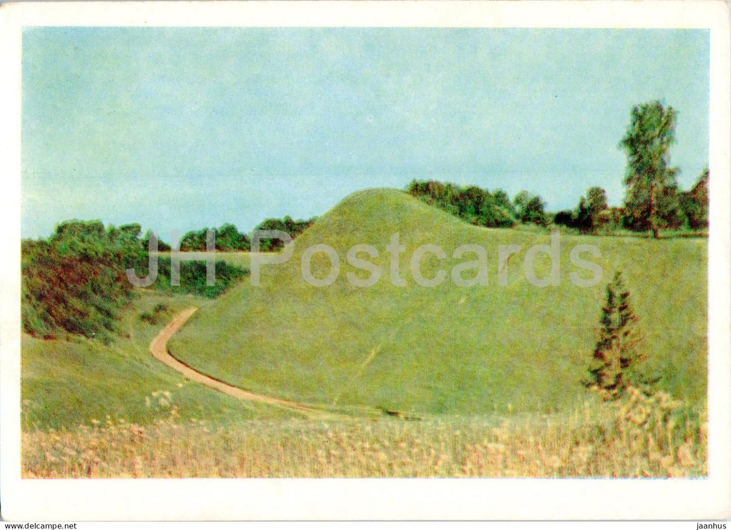 Trigorskoye - Voronich Hillfort - 1963 - Russia USSR - unused - JH Postcards