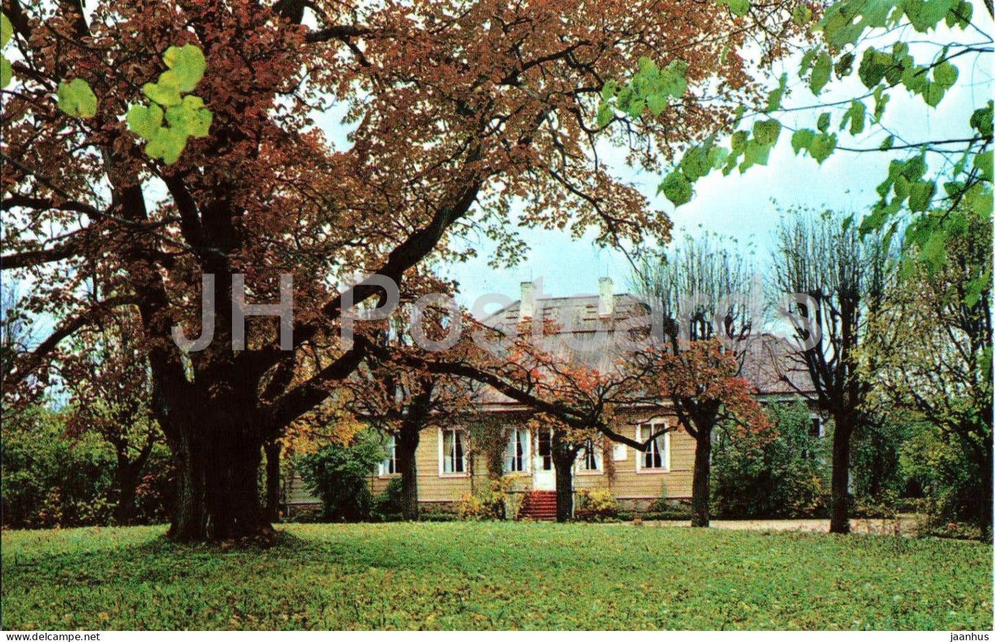 The Pushkin Memorial Zone - House of Pushkin - Mikhailovskoye - museum - Russia USSR - unused - JH Postcards
