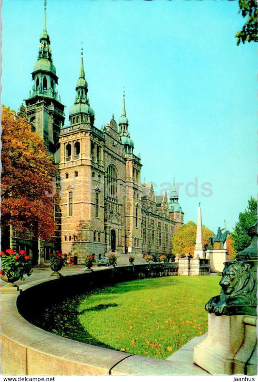 Stockholm - Nordiska Museet - museum - Sweden - unused - JH Postcards