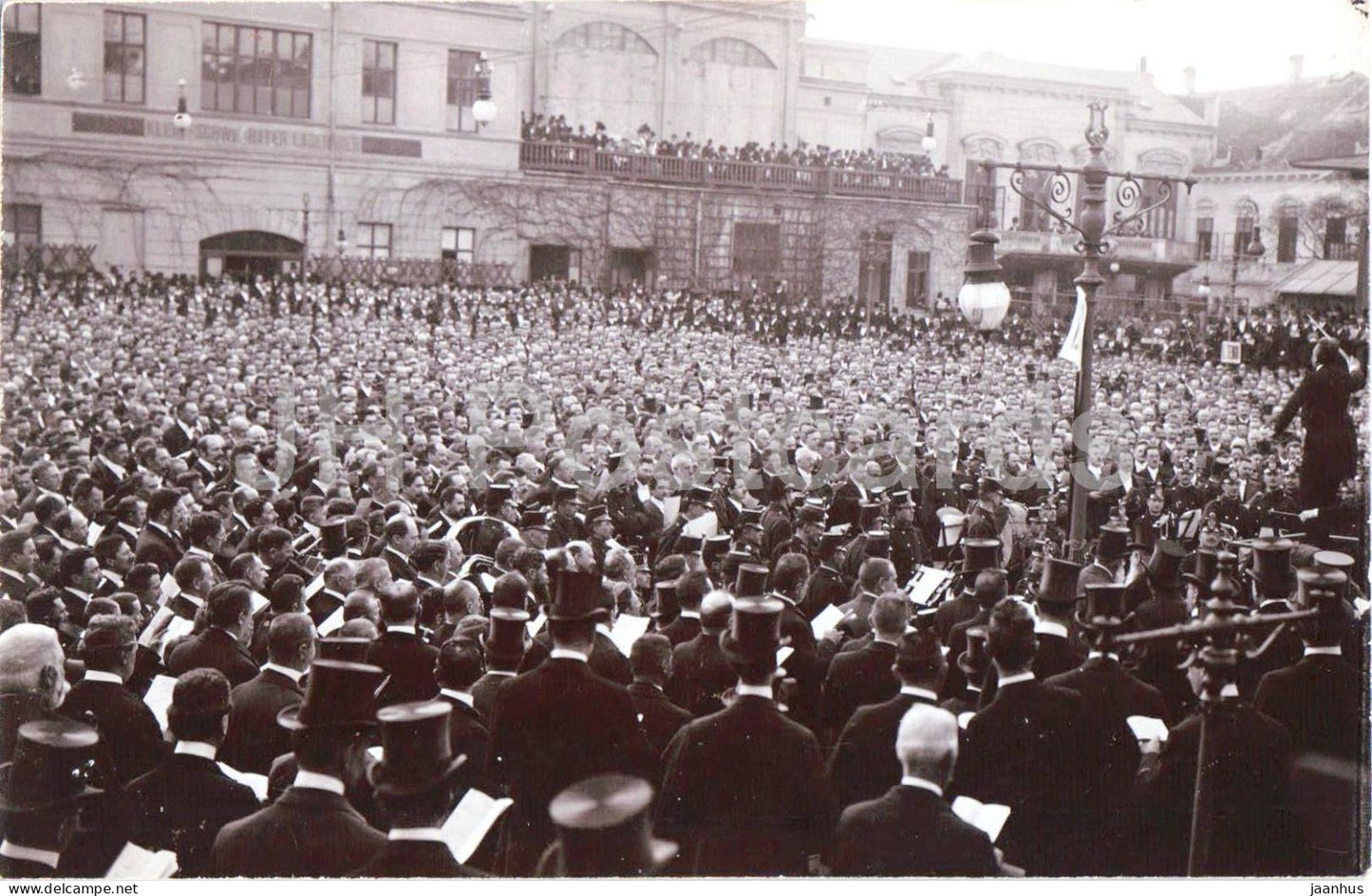 Wien - Vienna - Leitha Sangergau Gaufest in Klein-Schwechat 5 May 1910 ? - photo - old postcard - 1910 - Austria - used - JH Postcards
