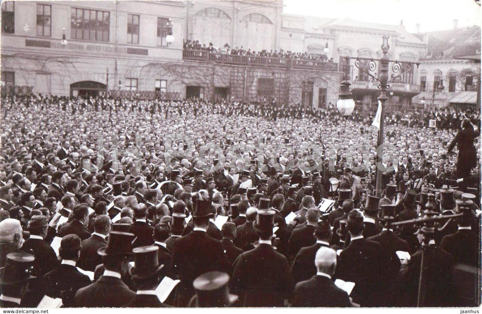 Wien - Vienna - Leitha Sangergau Gaufest in Klein-Schwechat 5 May 1910 ? - photo - old postcard - 1910 - Austria - used - JH Postcards