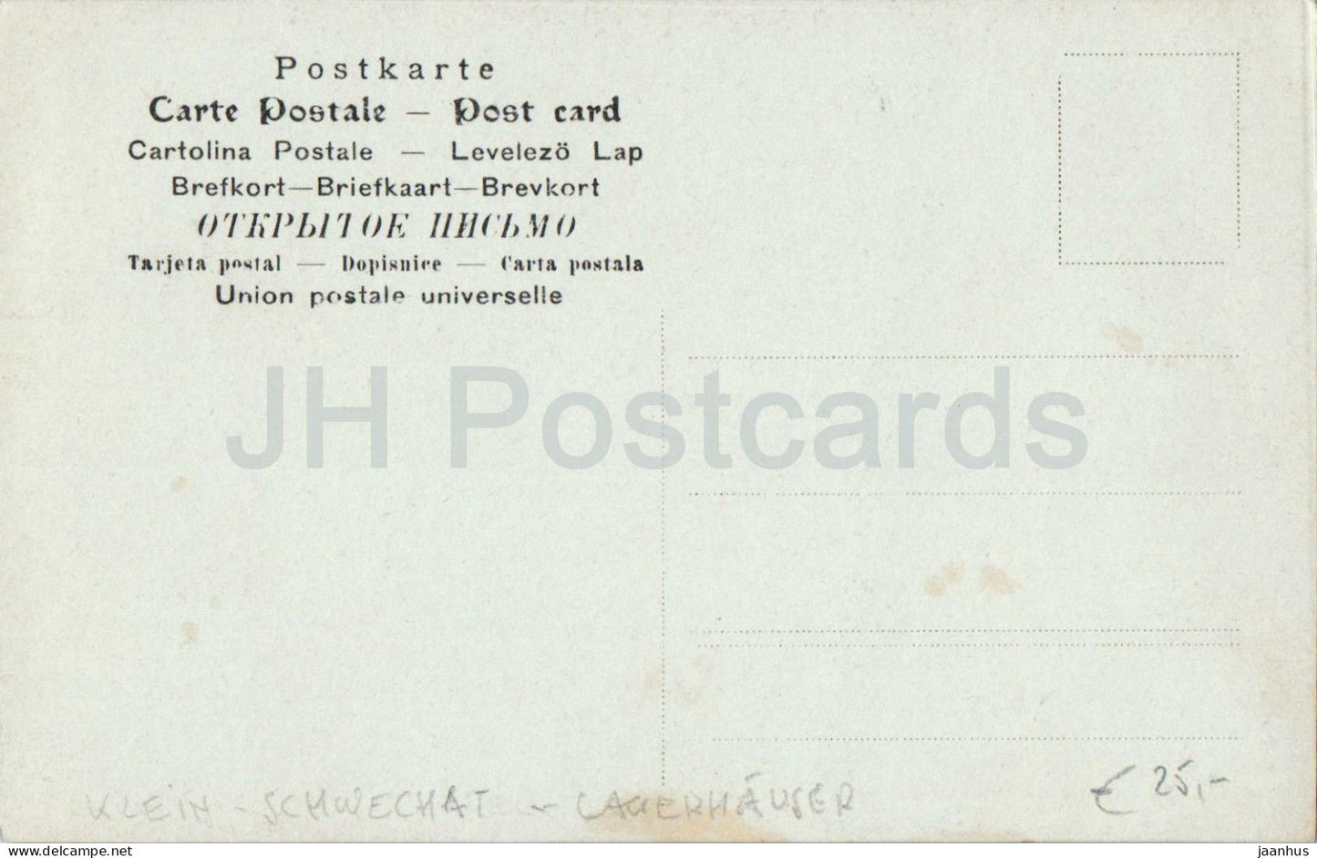 Wien - Vienna - Leitha Sangergau Gaufest in Klein-Schwechat 5 May 1910 ? - photo - old postcard - 1910 - Austria - used