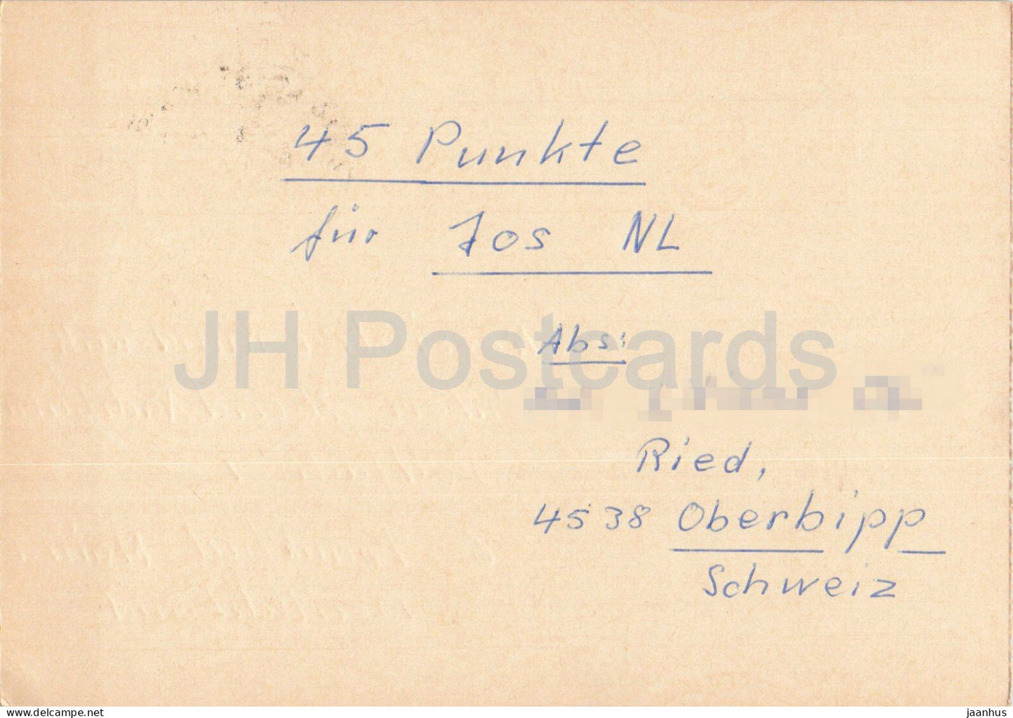 Guten Abend Nachbarn - Hessischer Rundfunk - postal stationery - 153 - 1972 - Switzerland - used