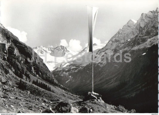 Beim Steinbock in der Floite - Zillertal - alpine valley - mountains - 707 - old postcard - Austria - unused - JH Postcards