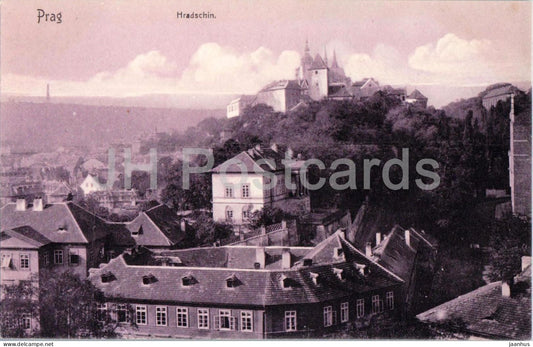 Prag - Prague - Hradschin - Prague Castle - 1 - old postcard - Czech Republic - unused - JH Postcards