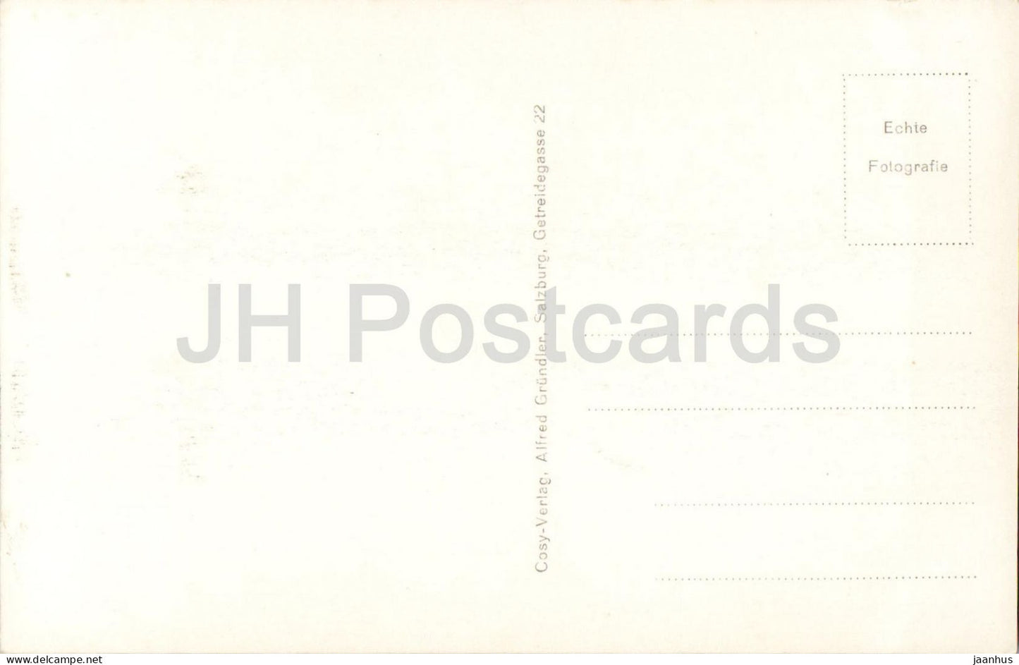 Limbergsperre - Kaprun - Dam - mountains - reservoir - 2042a - old postcard - Austria - unused