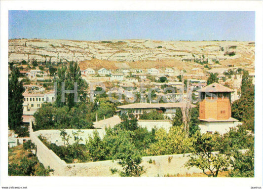 Bakhchisaray Historical Museum - view of the palace grounds - Crimea - 1973 - Ukraine USSR - unused - JH Postcards