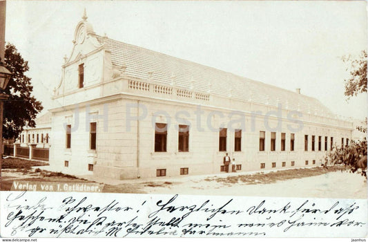 Langenlois - Madchenpensionat - Finishing school - girls boarding school - old postcard - 1904 - Austria - used - JH Postcards