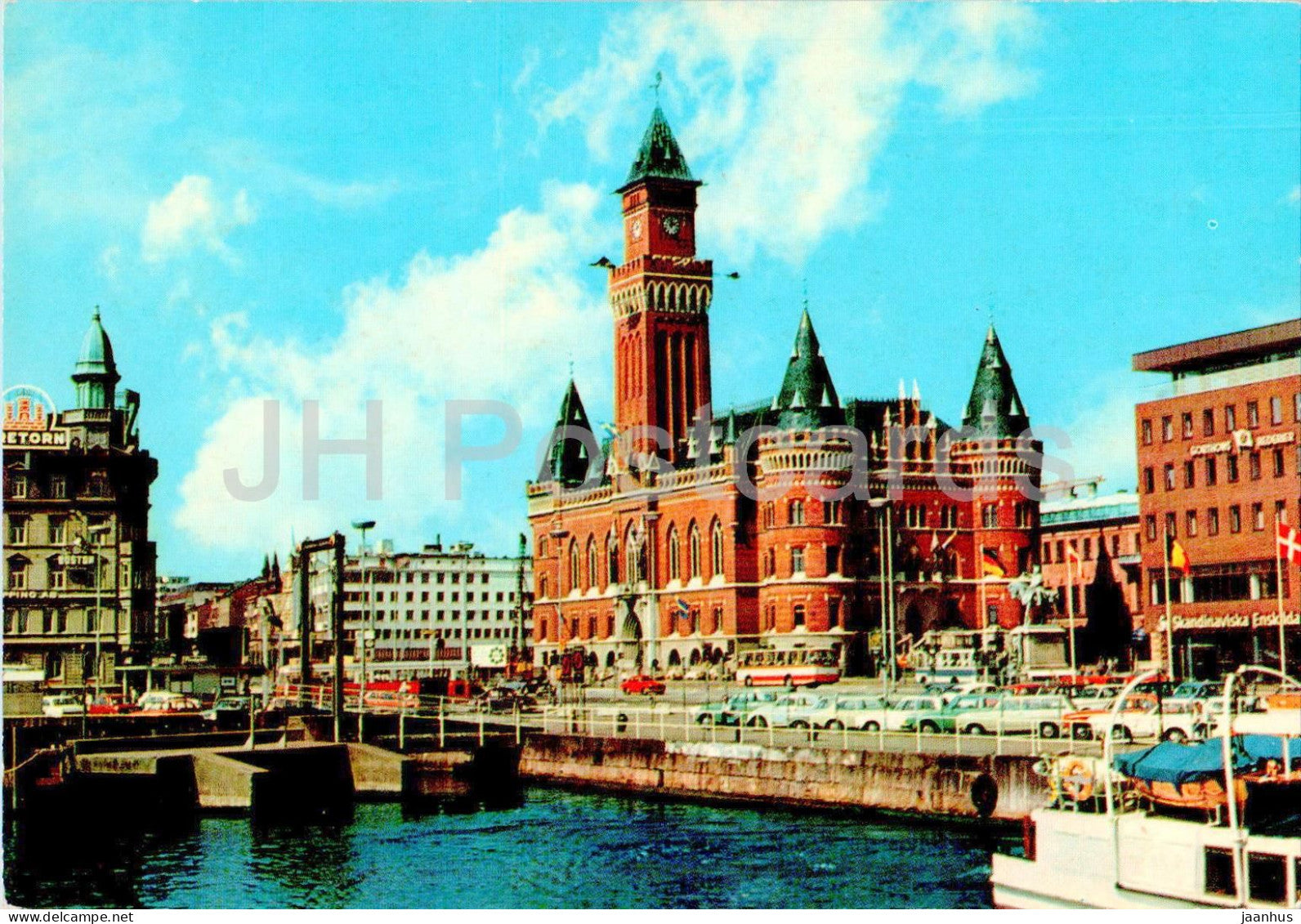 Helsingborg - Radhuset - Town Hall - 96540 - 1980 - Sweden - used - JH Postcards