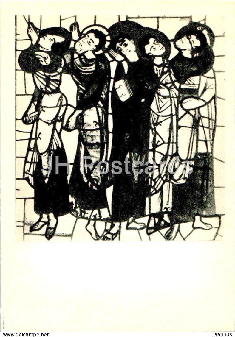 Cathedrale Saint-Pierre a Poitiers - art - France - unused - JH Postcards