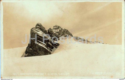 Dachsteingebiet - Dirndl - No. 1921 - old postcard - 1920s - Austria - unused - JH Postcards