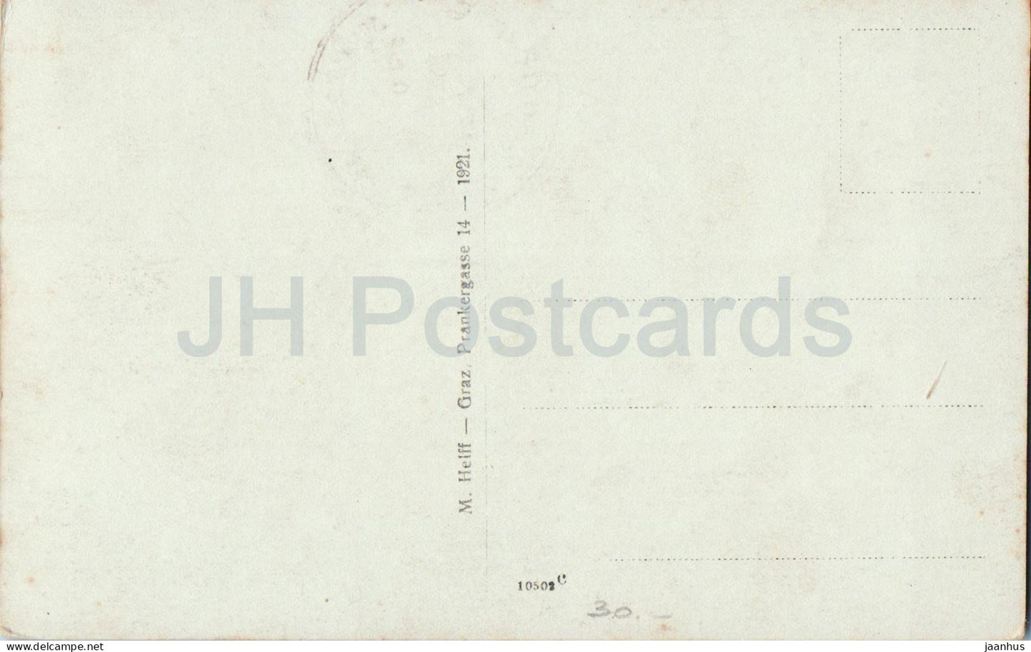 Dachsteingebiet - Dirndl - No. 1921 - old postcard - 1920s - Austria - unused