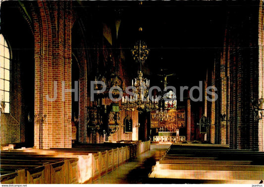 Helsingborg - Mariakyrkan - interior - church - 12-0233 - Sweden - unused - JH Postcards