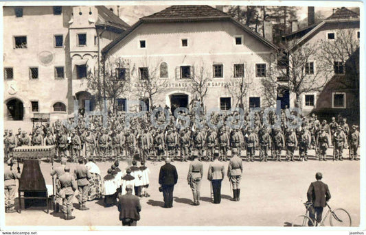 Tamsweg - Soldaten vor dem Gasthaus Gappmayr - soldiers - military - W. Hegenbart old postcard - 1927 - Austria - unused - JH Postcards