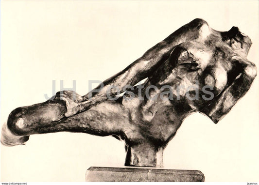 sculpture by Auguste Rodin - Floating Figure - Schwebende Gestalt -  French art - 3589 - Germany - unused - JH Postcards