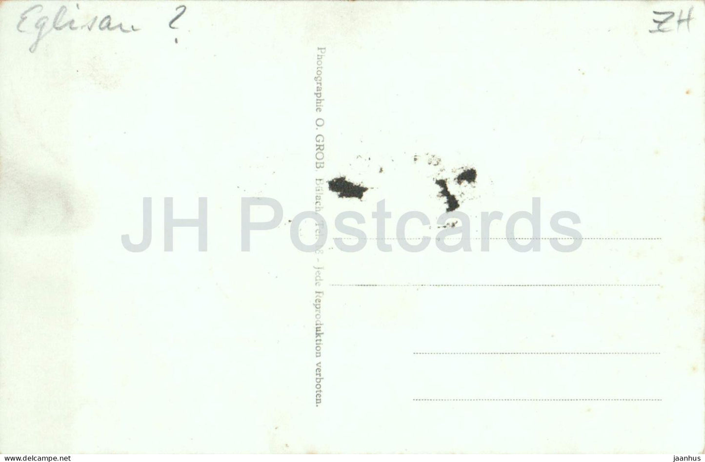 Eglisau ? - Eine Hochzeit 1940 - horse and crowd - O. Grob Photo - old postcard - Switzerland - used
