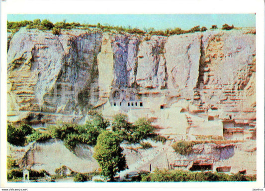 Bakhchisaray Historical Museum - Chufut-Kale - Uspensky medieval cave Monastrery - Crimea - 1973 - Ukraine USSR - unused - JH Postcards