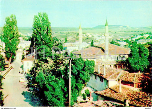 Bakhchisaray Historical Museum - general view - Crimea - 1970 - Ukraine USSR - unused - JH Postcards