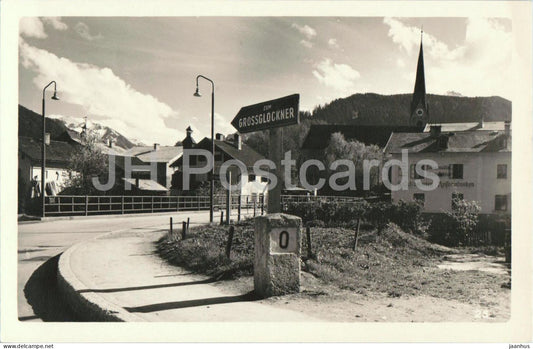 Bruck an der Grossglocknerstrasse - Zum Grossglockner - old postcard - 1950s - Austria - unused - JH Postcards