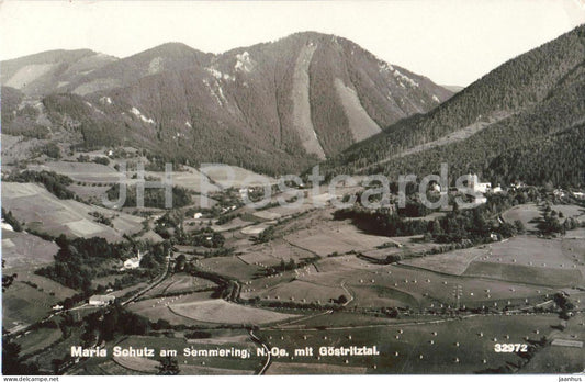 Maria Schutz am Semmering N.Oe mit Gostritztal - 32972 - old postcard - 1936 - Austria - used - JH Postcards