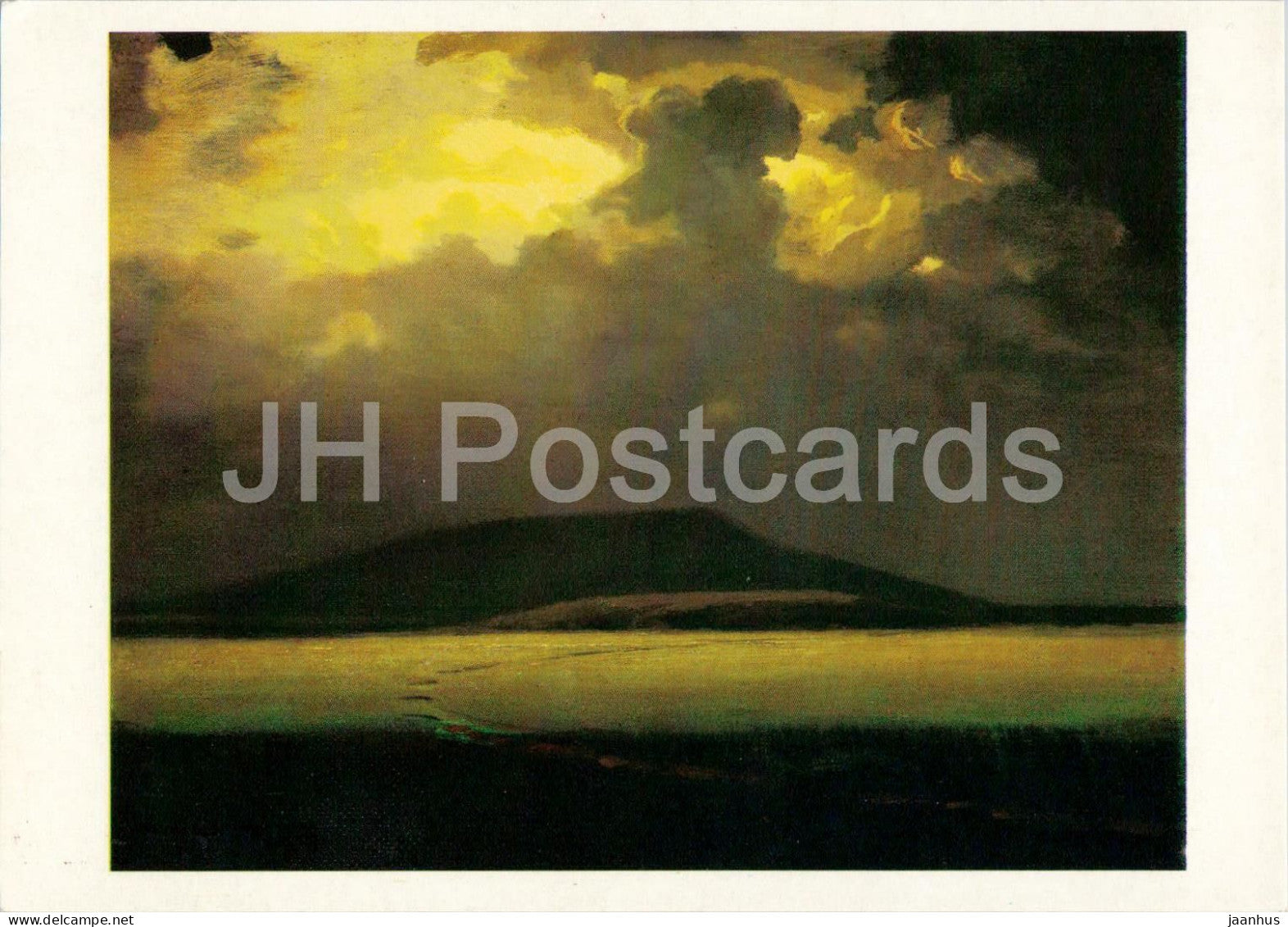 painting by A. Kuindzhi - After the Rain - landscape - Russian Art - 1988 - Russia USSR - unused - JH Postcards