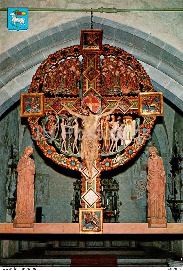 Ojacrucifixet - Gotland - Crucifix - 24384 - Sweden - unused - JH Postcards